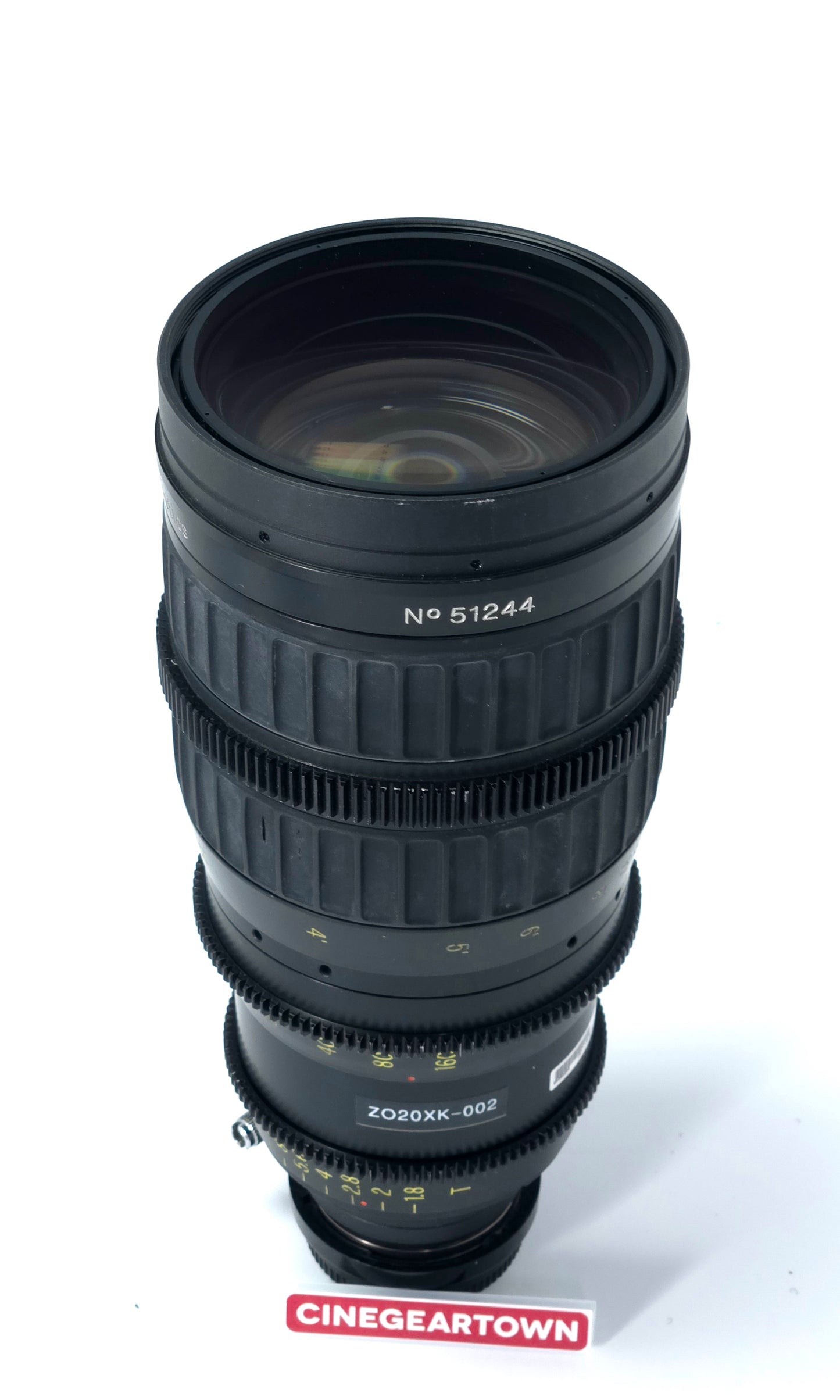 CANON OPTEX ZOOM 8–160mm T2.4