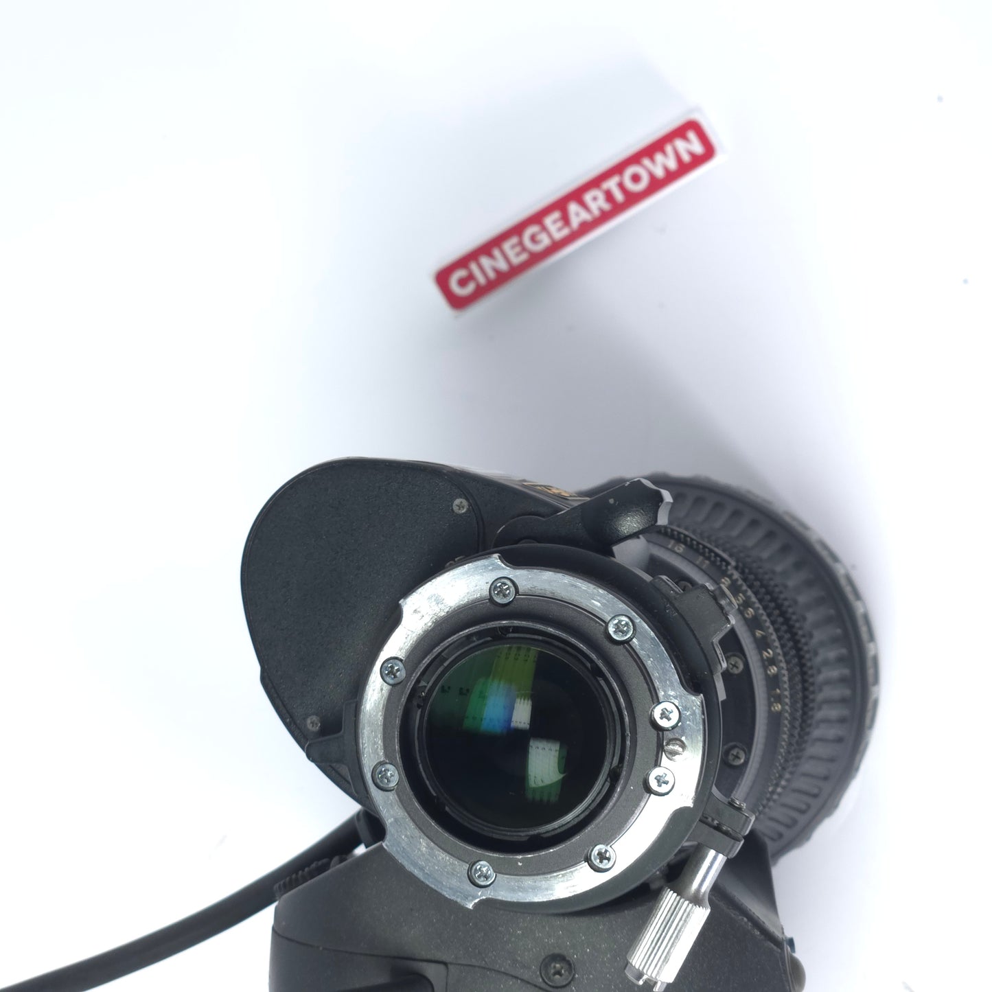 CANON HJ17x7.7B IRSE ZOOM LENS – 2/3" B4 MOUNT – 17X ZOOM