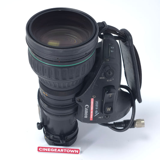 CANON J21ax7.8B4 IRS WRS ZOOM LENS – 2/3" B4 MOUNT – 21X ZOOM