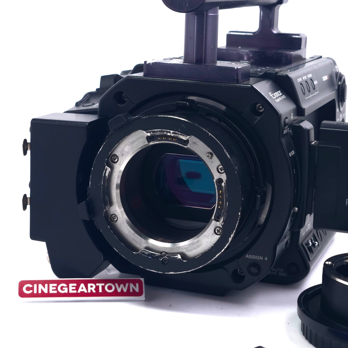 CAMERA SONY PMW-F3L – Version 1.45 / 1628H – No Lens Data (Broken Contact Pins)