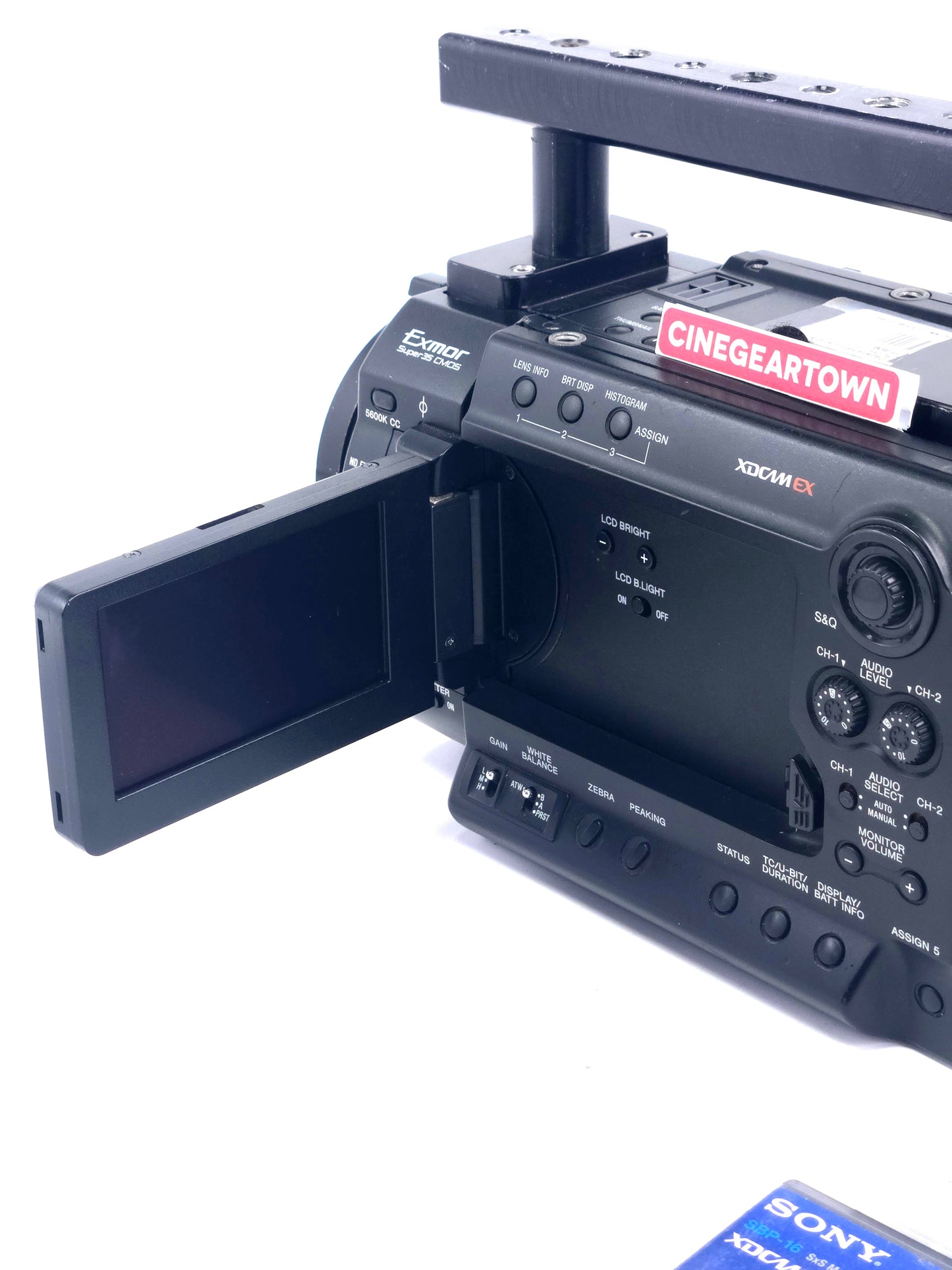 CAMERA SONY PMW-F3L – Version 1.45 / 2094H – No Lens Data (Broken Contact Pins)