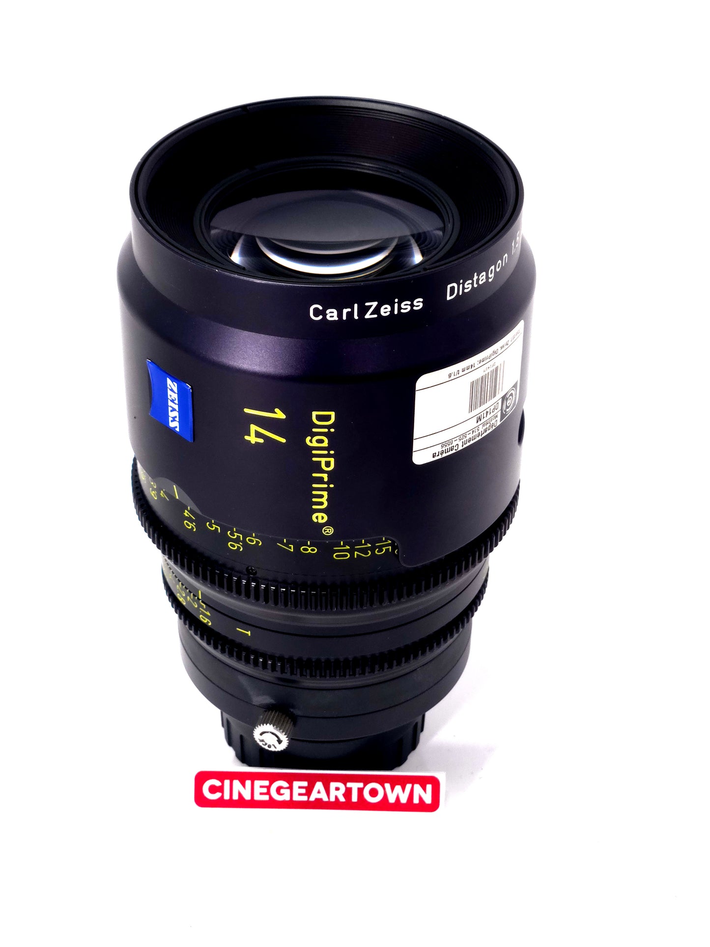 ZEISS DIGIPRIME HD LENS SET – 8-LENS KIT IN CUSTOM FOAMED HARD CASES