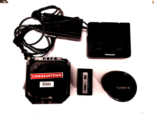 Panasonic Lumix BGH1 – 4K Box Camera with Lumix 12–35mm f/2.8, 2nd Lumix G Lens, SmallRig Cage & Accessories
