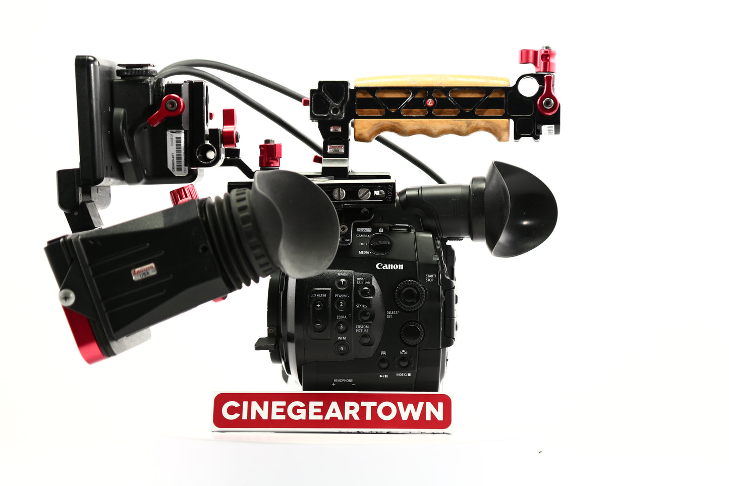 CANON C300 PL-MOUNT CAMERA 2200 Hours – Complete KIT