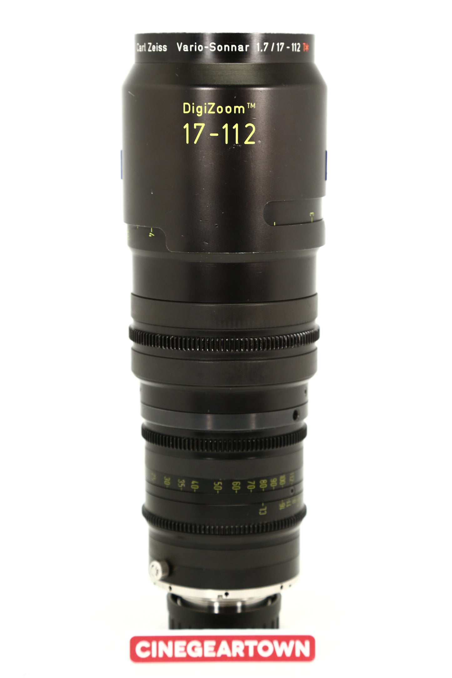 ZEISS DIGIZOOM 17–112mm T1.9 HD LENS – 2/3" B4 MOUNT