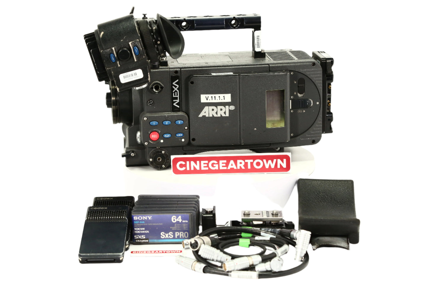 ARRI ALEXA PLUS 4:3 XR CAMERA KIT – FULL ACCESSORY SET WITH SxS & CODEX MEDIA