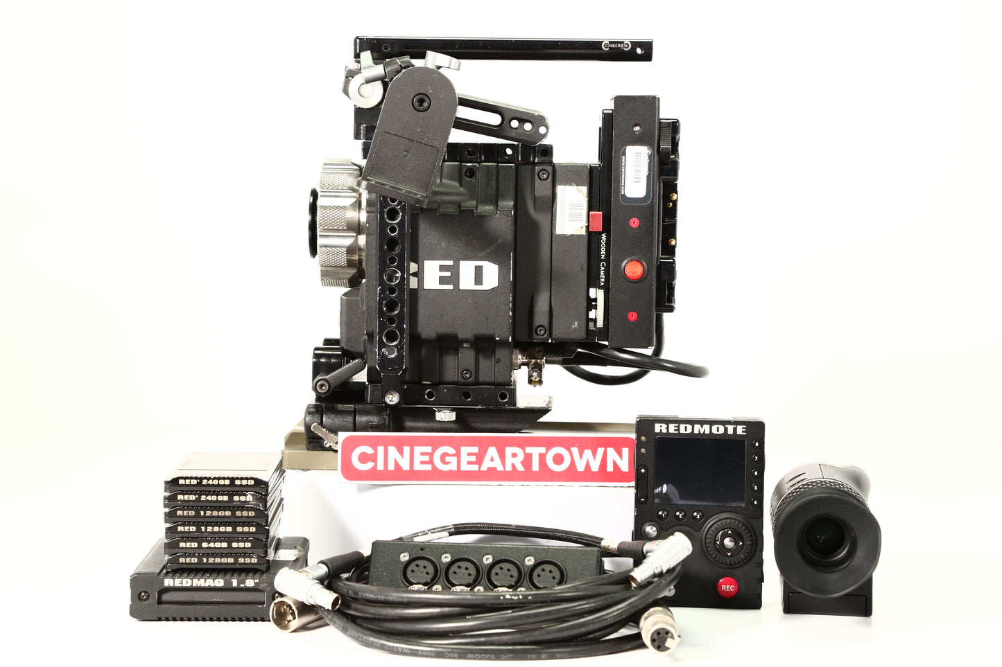 RED EPIC DRAGON Camera KIT – PL Mount – Full Cinema Package – 673 HOURS
