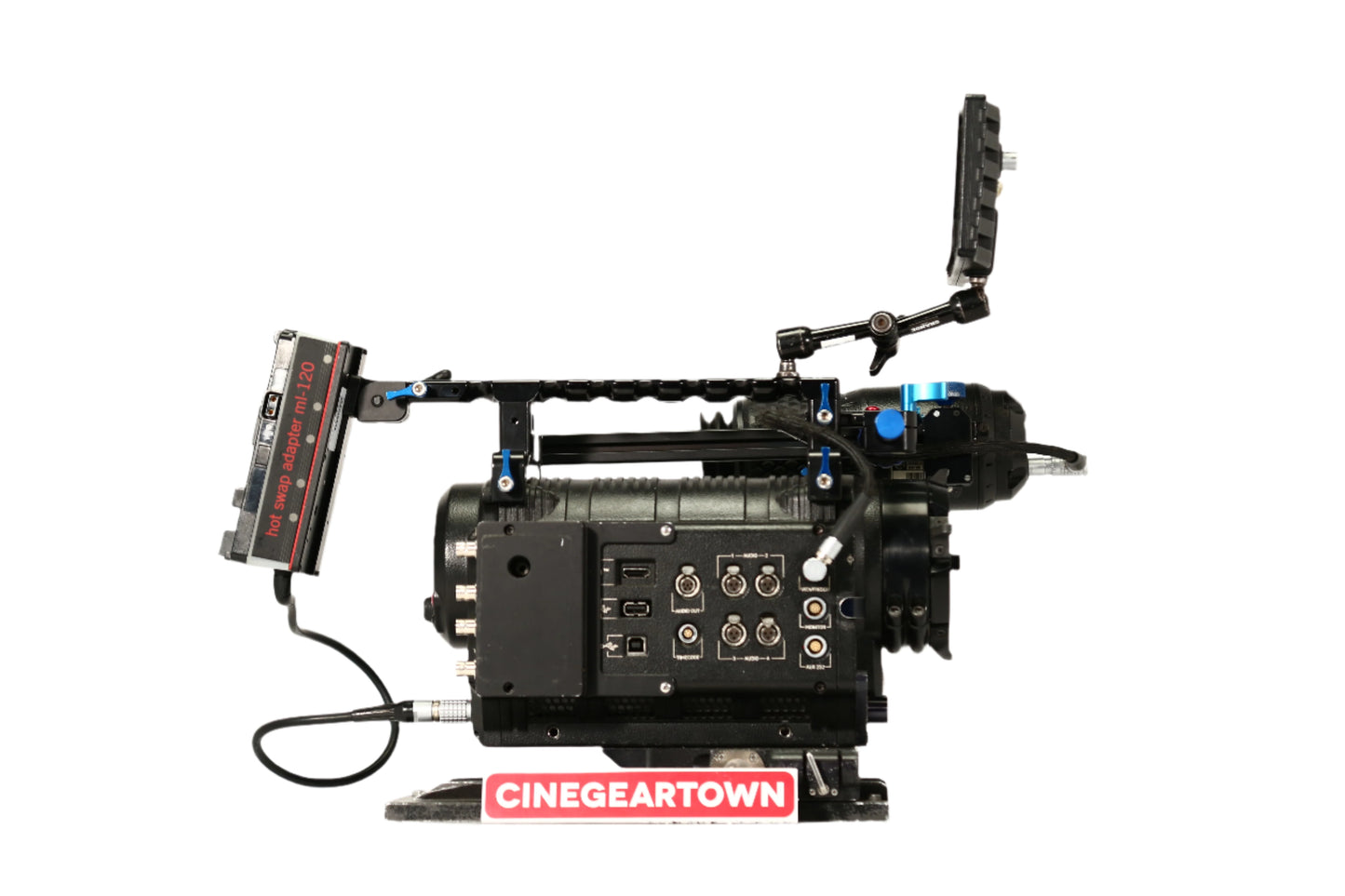Red One Mysterium-X camera kit – 357 hours – Sensor MX – PL mount – EVF + LCD