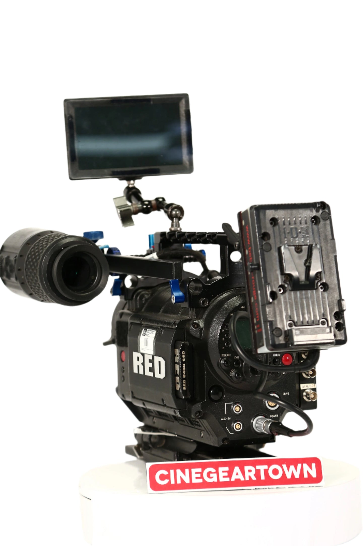 Red One Mysterium-X camera kit – 357 hours – Sensor MX – PL mount – EVF + LCD