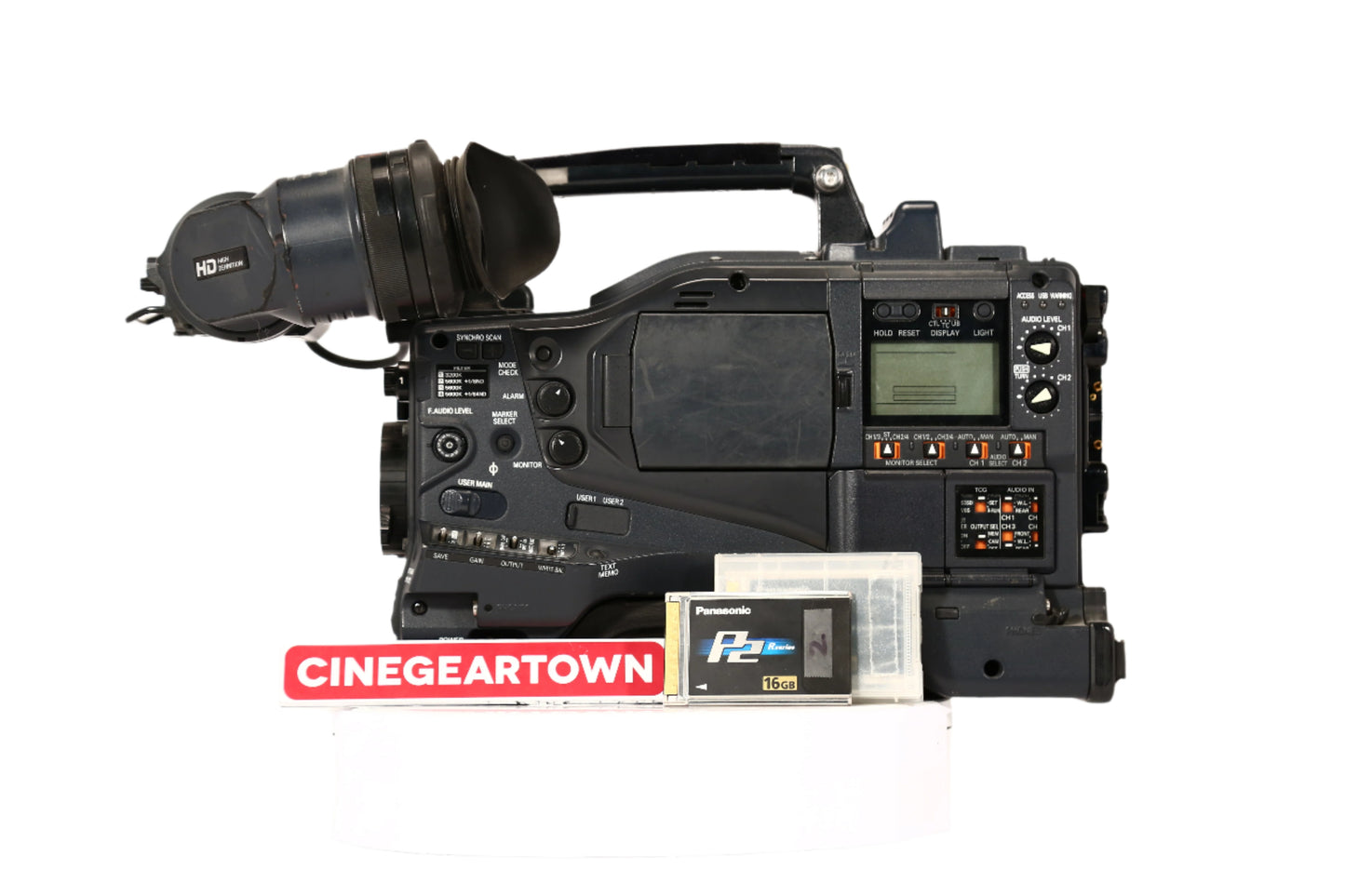 Panasonic HPX2000 P2 HD camera kit (5943 hours)