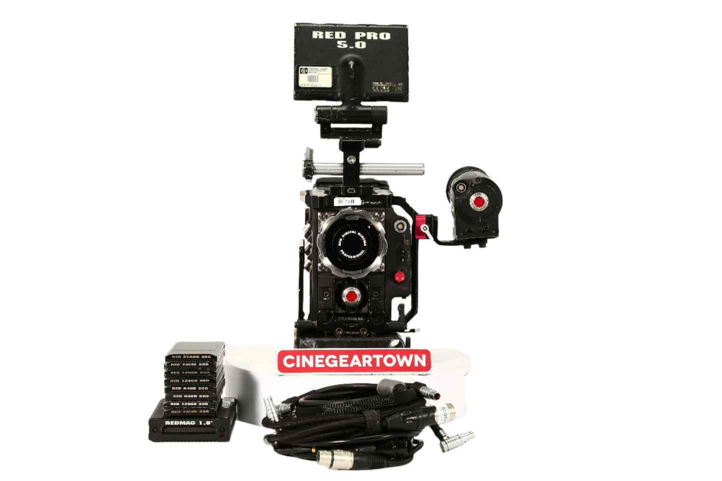 RED EPIC DRAGON Camera KIT – PL mount – Full Cinema Pakcage–  2,115 Hours