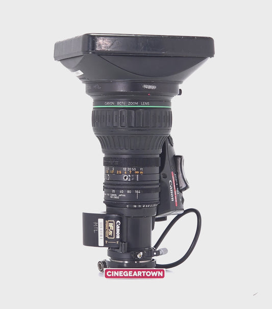 CANON J21ax7.8B4 IRS WRS ZOOM LENS – 2/3" B4 MOUNT – 21X ZOOM