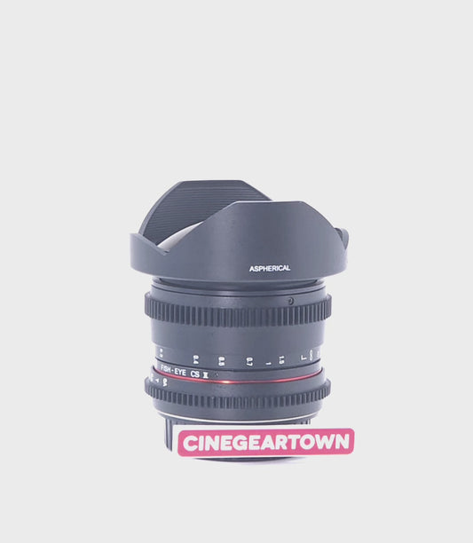 ROKINON CINE FISHEYE 8mm T3.8 Lens