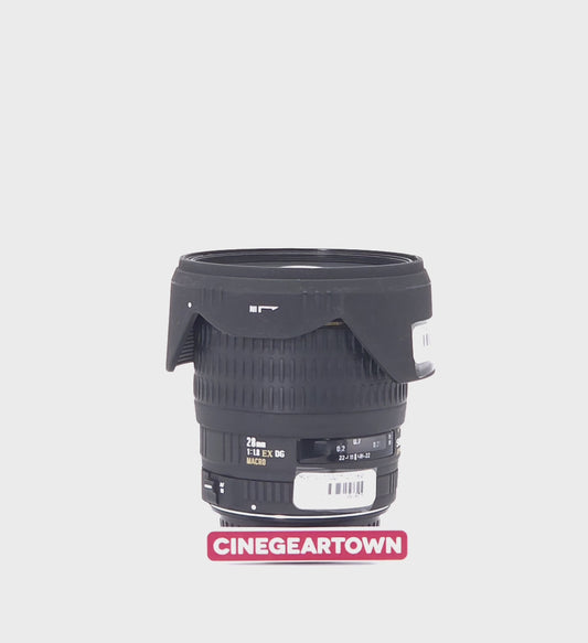 SIGMA 28mm T1.8 ASPHERICAL MACRO PHOTO LENS