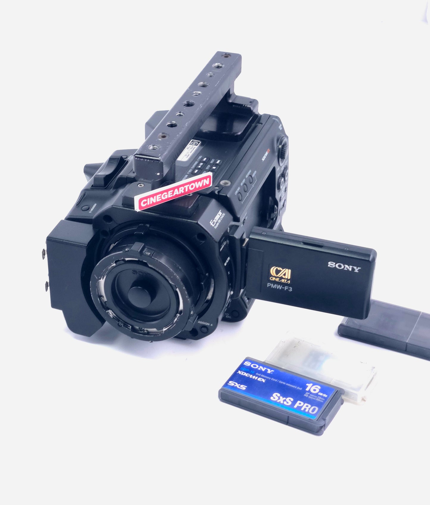 CAMERA SONY PMW-F3L – Version 1.45 / 2094H – No Lens Data (Broken Contact Pins)