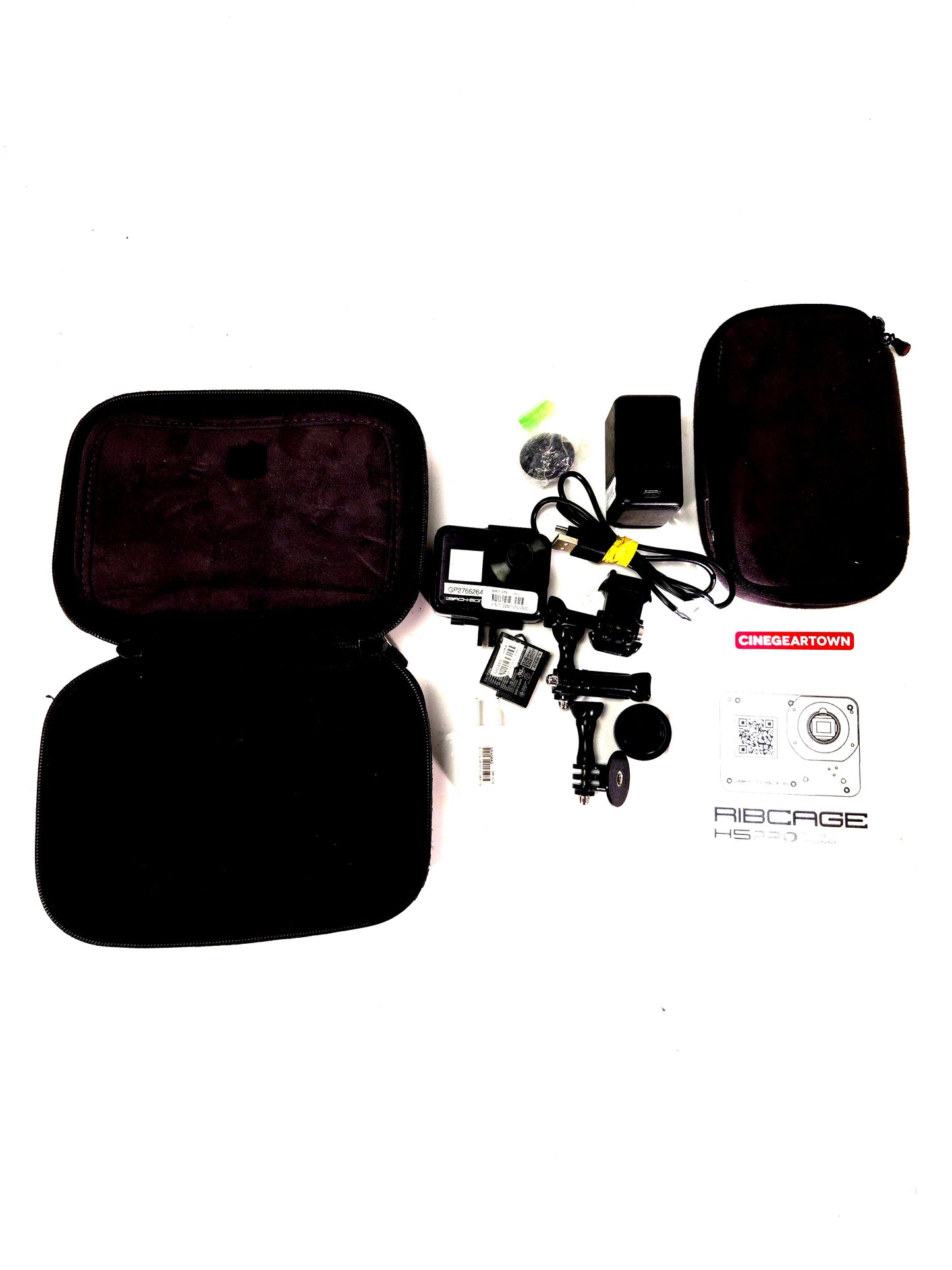Back-Bone Ribcage Modified GoPro HERO5 with M12 4.4mm Lens Kit