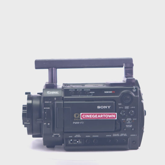 CAMERA SONY PMW-F3L – Version 1.45 / 1222h – Scratched EVF / Defective Menu Dial
