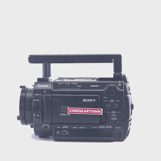 CAMERA SONY PMW-F3L – Version 1.45 / 2464h – No Lens Data (broken lens contact pins)