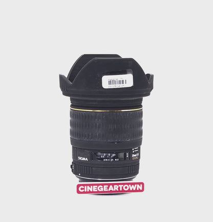 SIGMA 20MM T1.8 ASPHERICAL PHOTO LENS