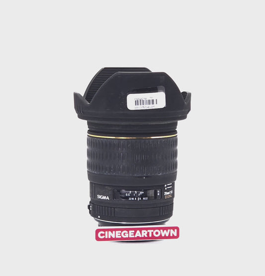 SIGMA 20MM T1.8 ASPHERICAL PHOTO LENS